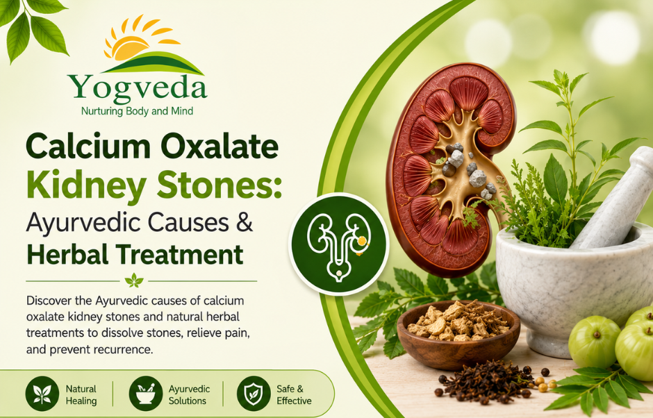 Calcium Oxalate Kidney Stones: Ayurvedic Causes & Herbal Treatment