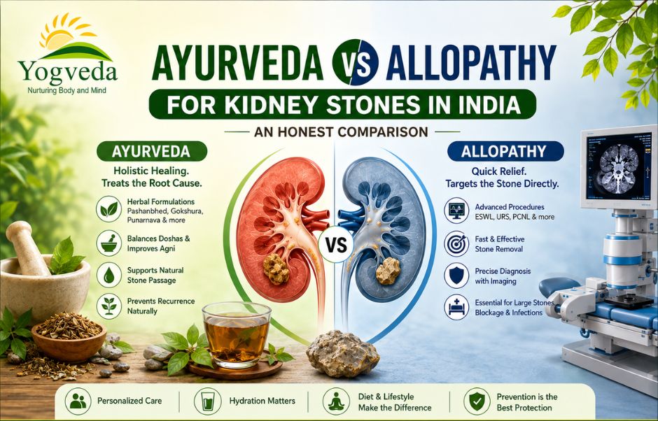Ayurveda vs Allopathy for Kidney Stones in India: An Honest Comparison