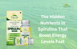 The Hidden Nutrients in Spirulina That Boost Energy Levels Fast