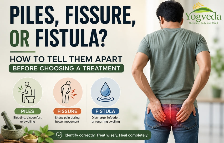 Piles, Fissure, or Fistula? How to Tell Them Apart Before Choosing a Treatment