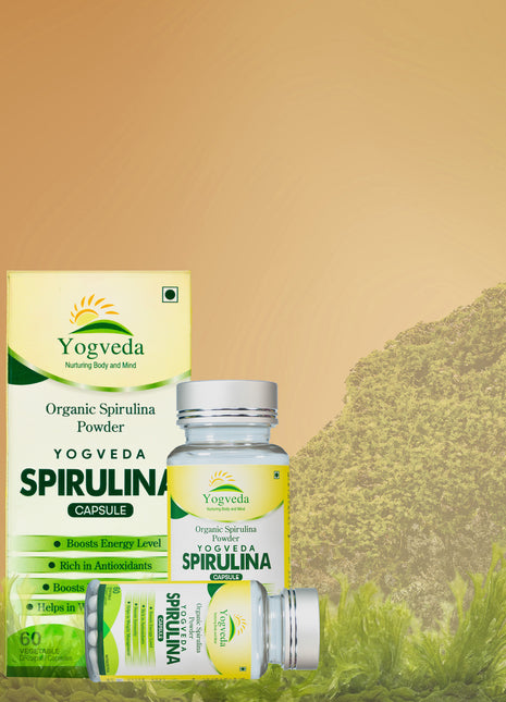 Yogveda’s Spirulina Capsules