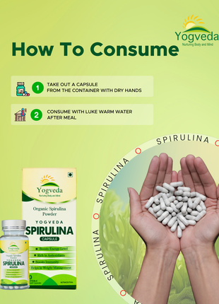 Spirulina Capsules energy booster