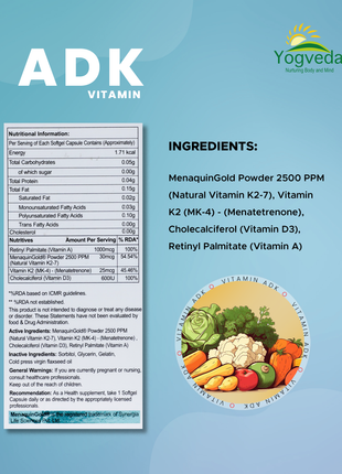 Ayurvedic Vitamin ADK