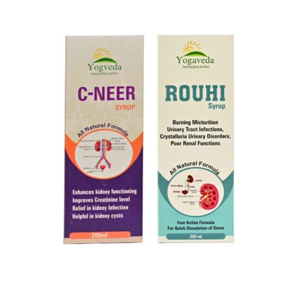 (C-Neer + Rouhi) Ayurvedic Medicine for Reducing Creatinine and Infections