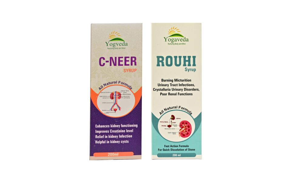 (C-Neer + Rouhi) Ayurvedic Medicine for Reducing Creatinine and Infections